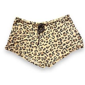 Honeydew Pajama Bottom Animal Print Shorts XL 36-42 Waist Cute And Comfy NWOT